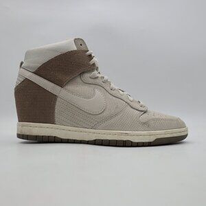 Nike Dunk Sky Hi High Women's Size 9.5 Hidden Heel Sneakers 845019-002